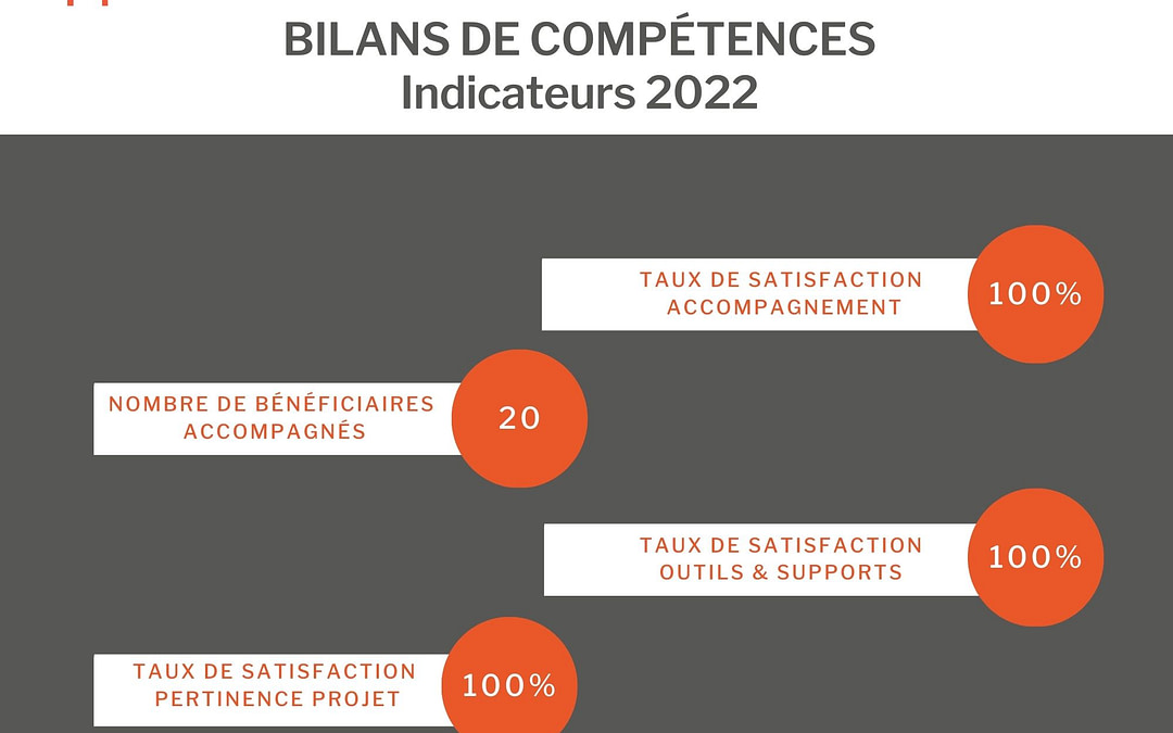 Indicateurs Rhéalise 2022 : Bilans de compétences et Actions de Formations